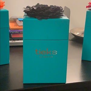 Tieks Box with Black Flower